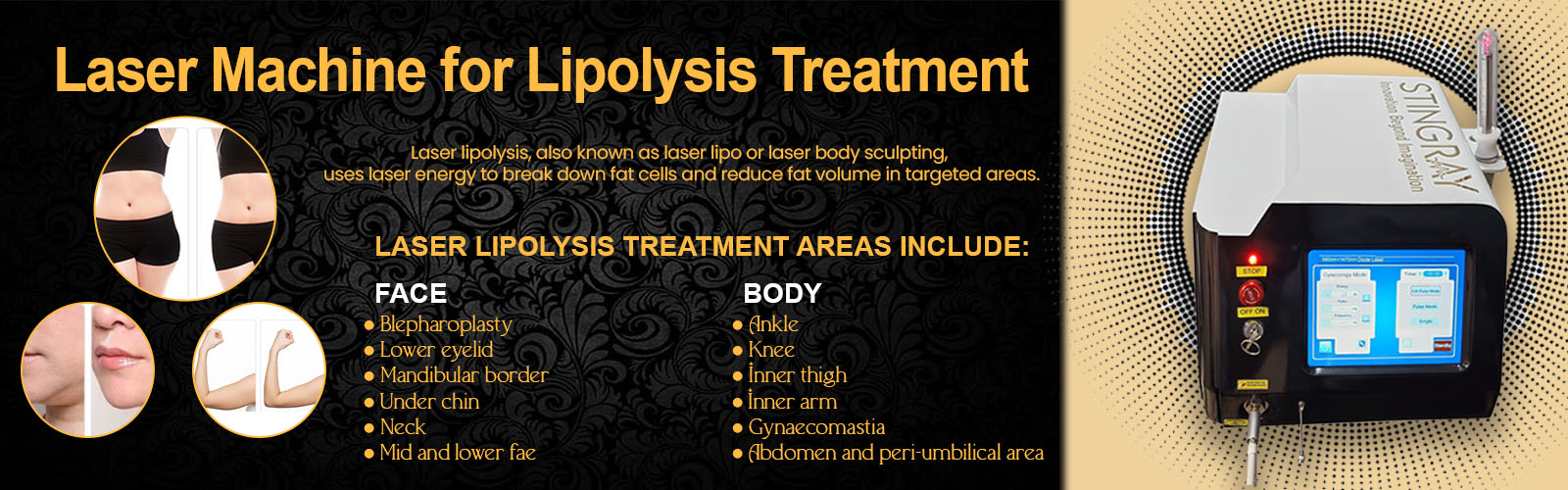 Laser Machine for Lipolysis Treatment