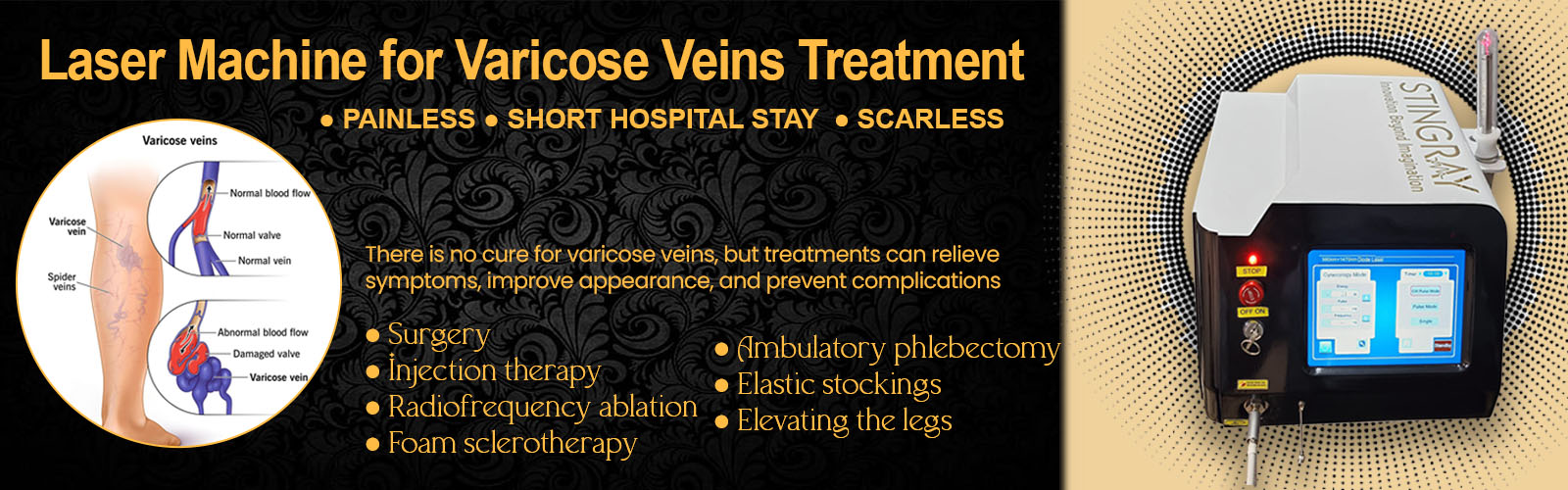 Laser Machine for Varicose Veins Treatment